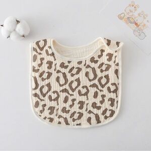 Cheetah Print Bib NEW